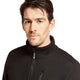 Timberland Pro Men's Studwall 1/4 Zip Textured Fleece Top - Black - TB0A1HGK015 - Overlook Boots