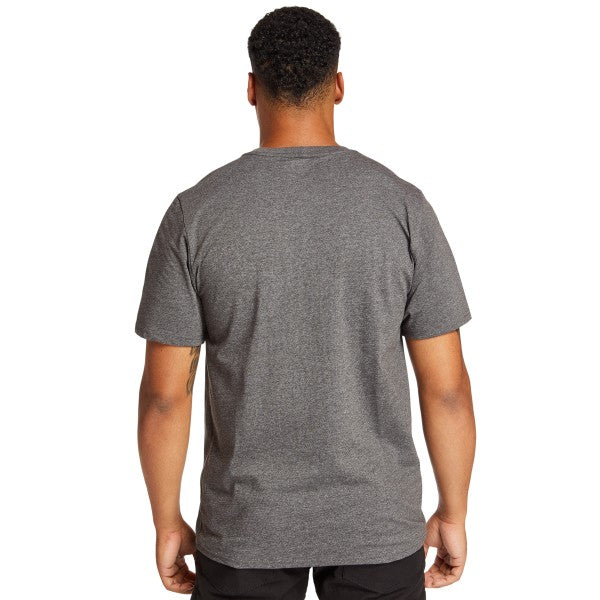 Timberland Pro Men's Base Plate Blended Short Sleeve Work T-Shirt - Charcoal - TB0A1HNS013 - Overlook Boots