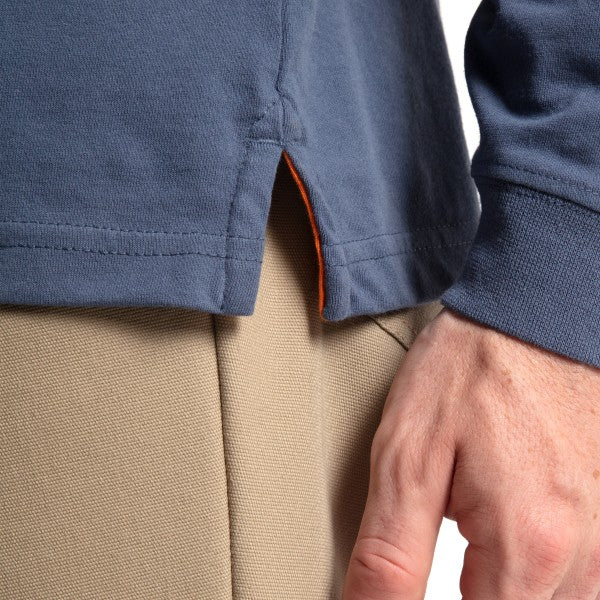 Timberland Pro Men's Base Plate Blended Long Sleeve T-Shirt - Vintage Indigo - TB0A1HVN432 - Overlook Boots