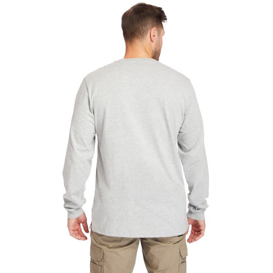Timberland Pro Men's Base Plate Long Sleeve - Grey - TB0A1HVNC81 - Overlook Boots