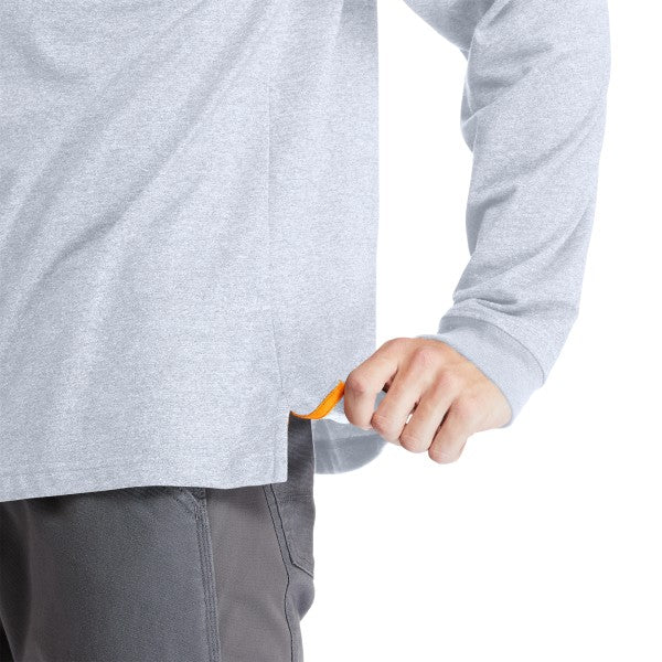 Timberland Pro Men's Base Plate Long Sleeve - Grey - TB0A1HVNC81 - Overlook Boots