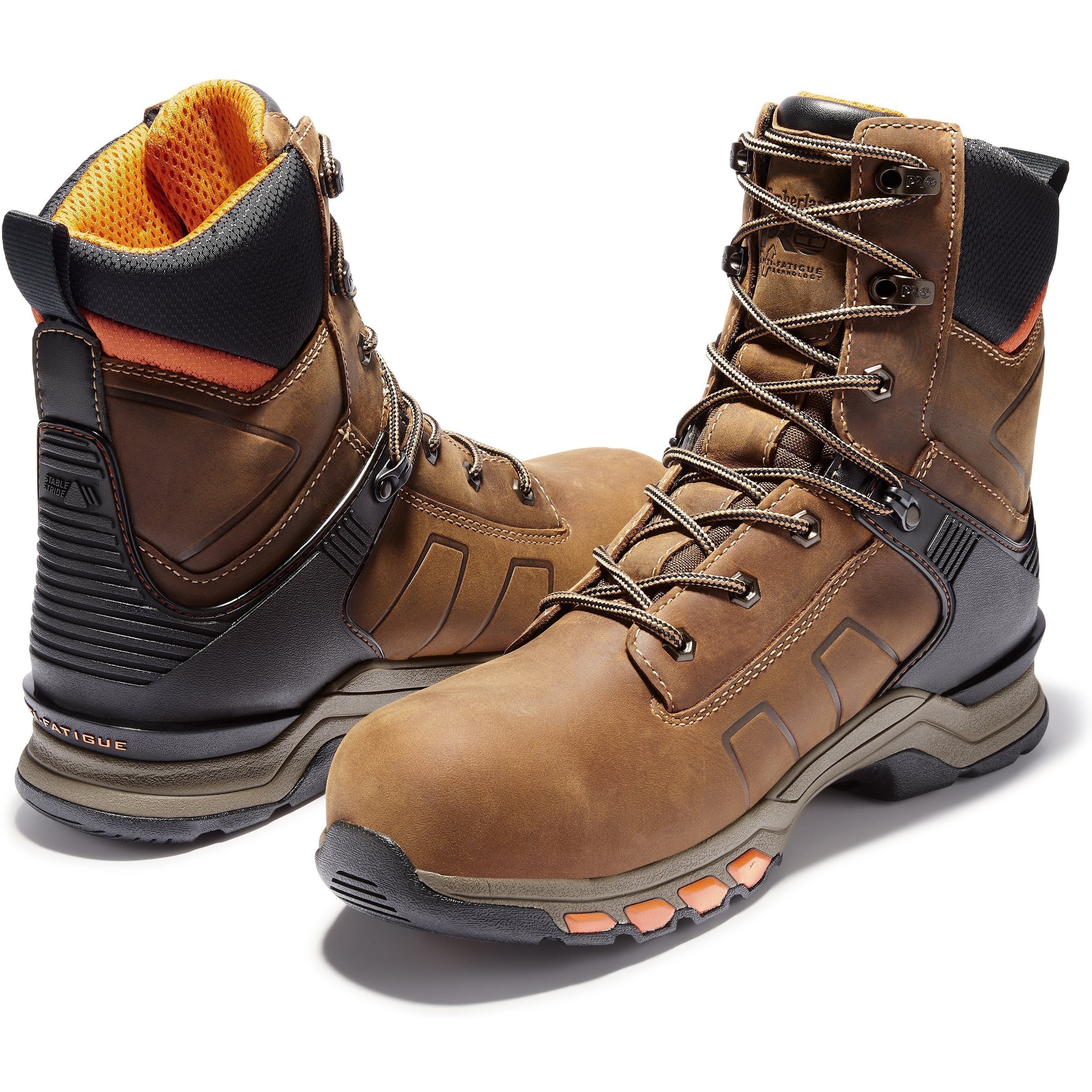 Timberland PRO Men's Hypercharge 8" Composite Toe Waterproof Work Boot - TB0A1KQ2214 - Overlook Boots