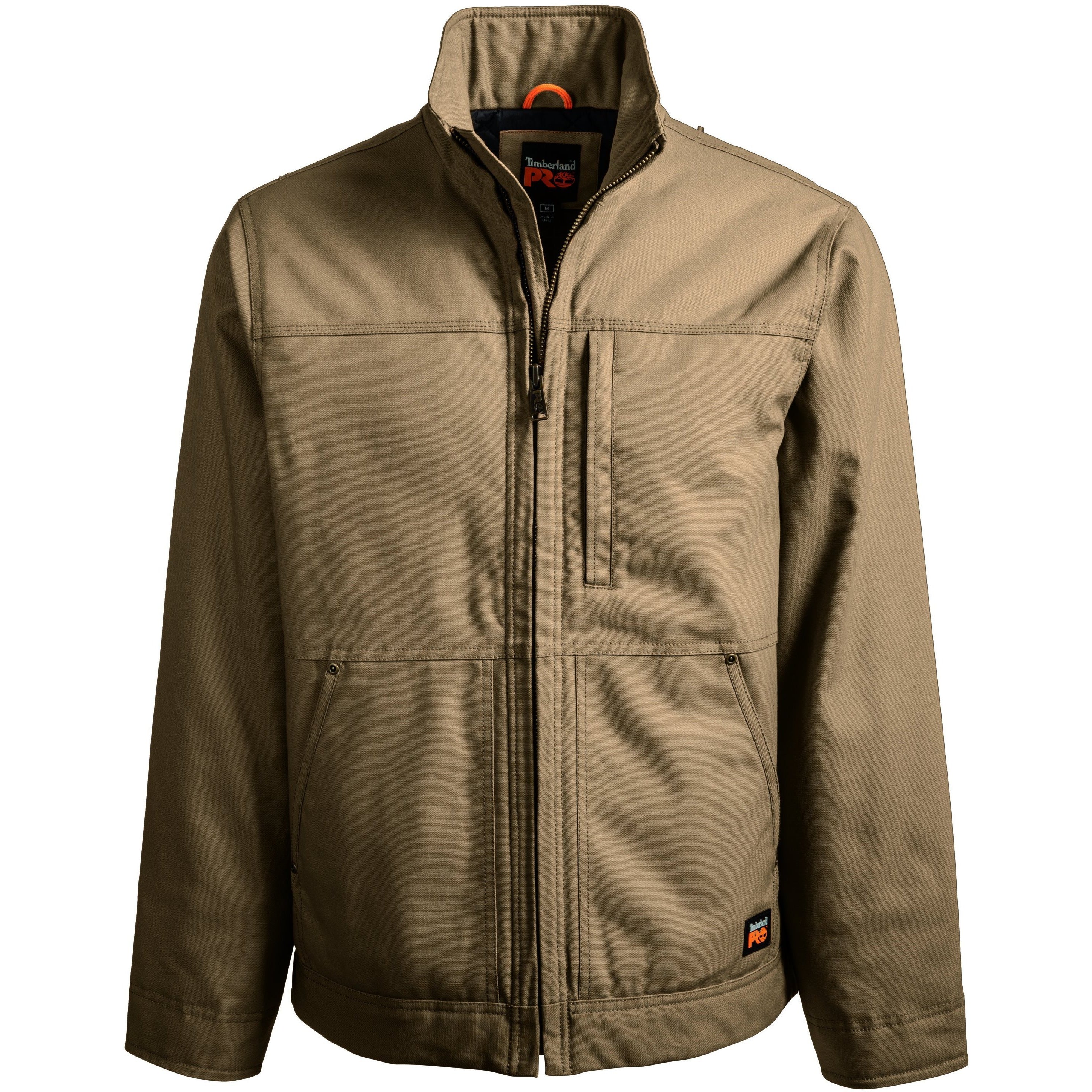 Timberland Pro Men's Stand Up Collar Balluster Work Jacket TB0A1OUJD02 Small / Dark Wheat - Overlook Boots