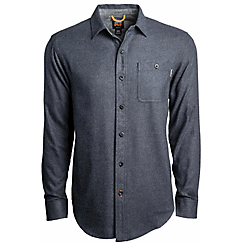 Timberland Pro Men's Mid Weight Flannel Work Shirt Navy TB0A1V49440 Small / Navy - Overlook Boots