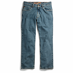 Timberland Pro Men's Grit N Grind Flex Denim Work Jeans - Straight Fit TB0A1V55B88 38 x 32 / Stone Wash - Overlook Boots