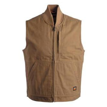 Timberland Pro Men's Gritman Lined Work Vest - Dark Wheat - TB0A1VBFD02 - Overlook Boots
