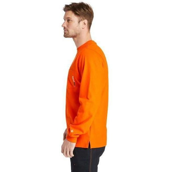 Timberland Pro Men's Flame Resistant Pocket Work T-Shirt - Orange - TB0A23PFY86 - Overlook Boots