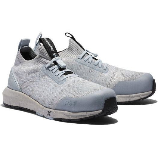 Timberland Pro Women's Radius Knit Composite Toe Slip On Work Shoe - TB0A2CDF065 5.5 / Medium / Grey - Overlook Boots