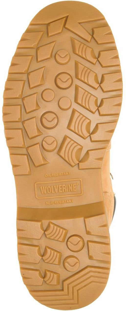 Wolverine Men's 6" Floorhand Waterproof Steel Toe Work Boot - Wheat- W10632 - Overlook Boots