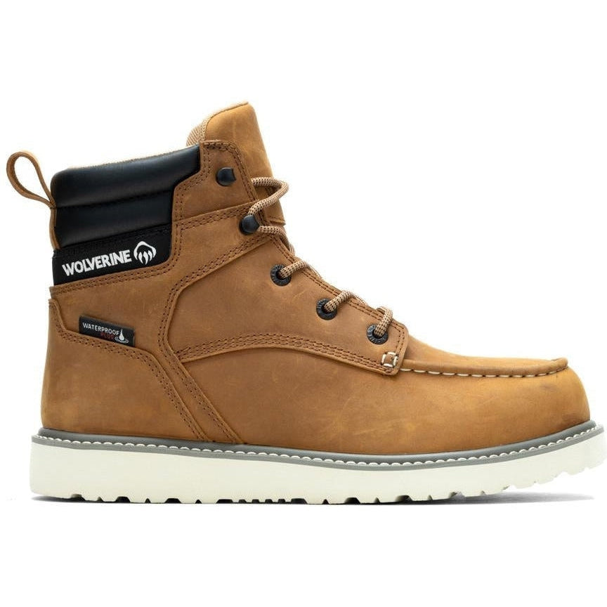 Wolverine Men's Trade Wedge Steel Toe Work Boot - Wheat - W231116 6 / Medium / Wheat - Overlook Boots