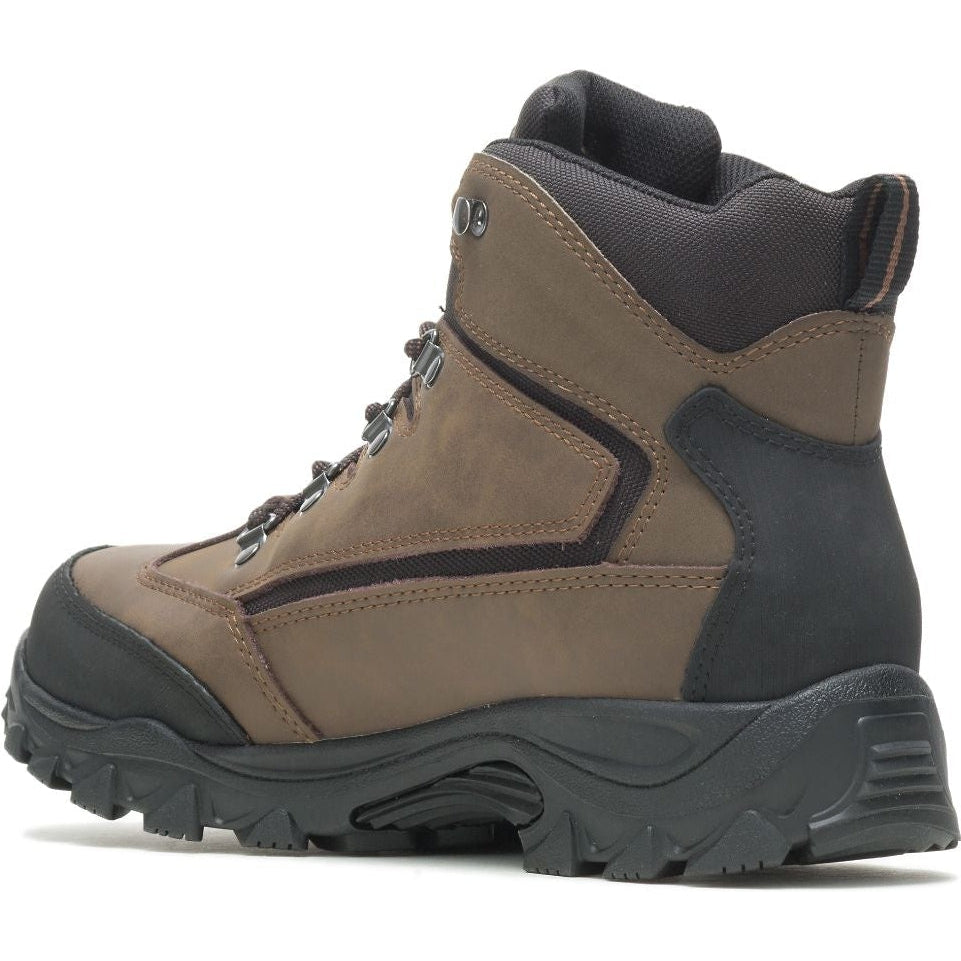 Wolverine Men's Spencer Waterproof Hiking Boot - Brown/Black - W05103 - Overlook Boots