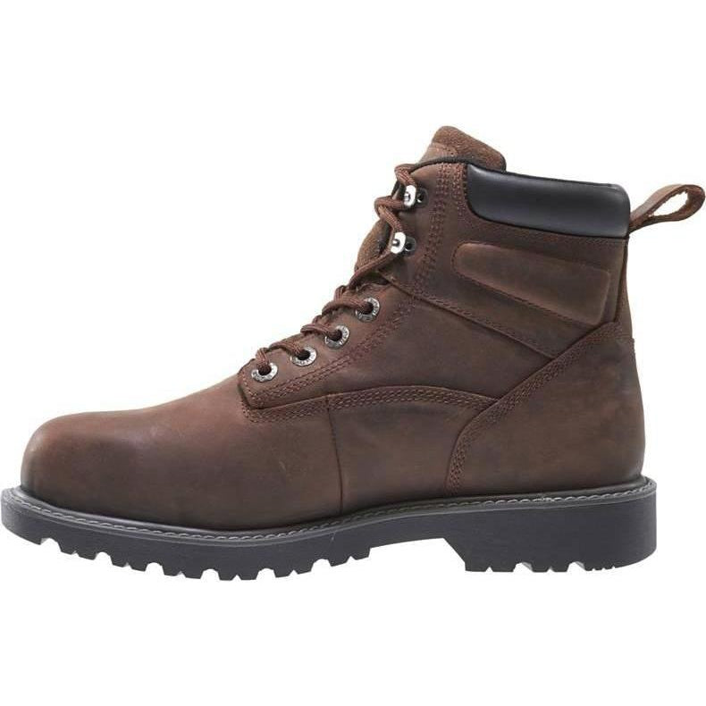 Wolverine Women's Floorhand Steel Toe Waterproof Work Boot - Brown - W10696 - Overlook Boots