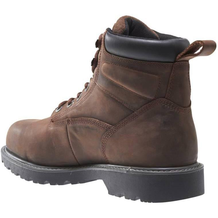 Wolverine Women's Floorhand Steel Toe Waterproof Work Boot - Brown - W10696 - Overlook Boots