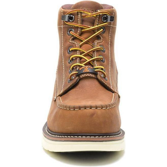 Wolverine Men's I-90 Durashock 6" Soft Toe Waterproof Wedge Work Boot- Tan - W200051 - Overlook Boots