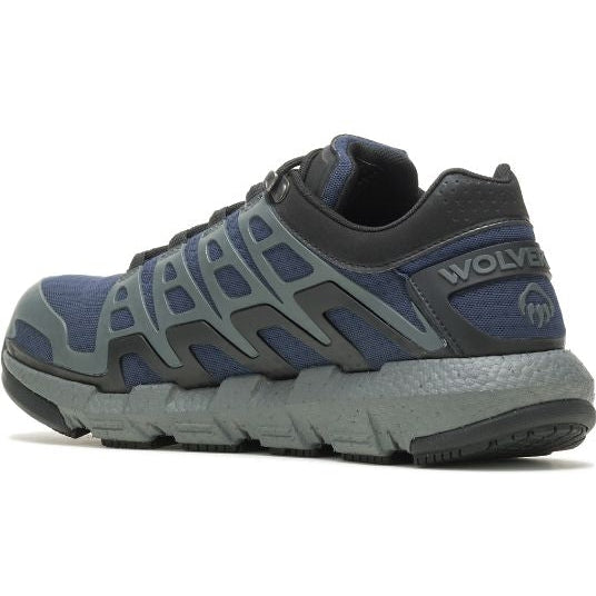 Wolverine Men's Rev Vent Durashocks Carbon Toe Work Shoe -Navy- W211176 - Overlook Boots