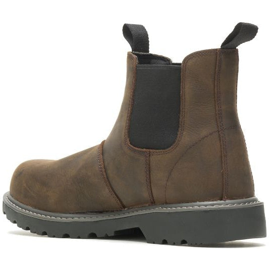 Wolverine Men's Floorhand Waterproof Soft Toe Romeo Work Boot Brown W220030 - Overlook Boots