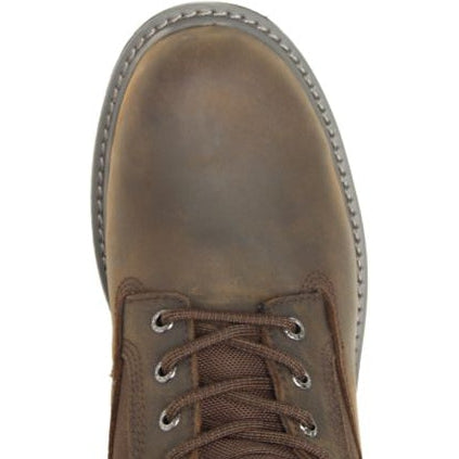 Wolverine Men's Floorhand 8" Waterproof Steel Toe Work Boot Dark Brown W221041 - Overlook Boots