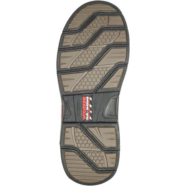 Wolverine Men's Raider Durashocks 10" Waterproof Western Work Boot Brown W221045 - Overlook Boots