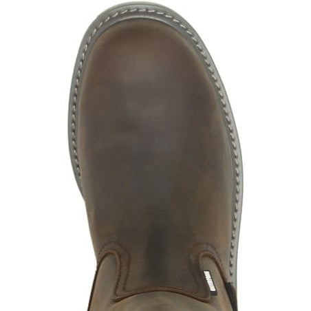 Wolverine Men's Floorhand Steel Toe Waterproof Wellington Work Boot -Brown- W231025 - Overlook Boots