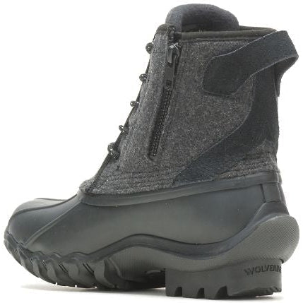 Wolverine Women's Torrent Wool Duck Boot Black Wool W880345 - Overlook Boots