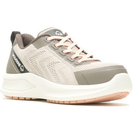 Wolverine Women's Bolt Durashocks Knit Carbonmax Work Shoe -Cement- W231010 - Overlook Boots