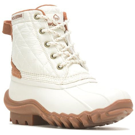 Wolverine Women's Torrent Quilted Rain And Snow Duck Boot - Ivory W880342 - Overlook Boots
