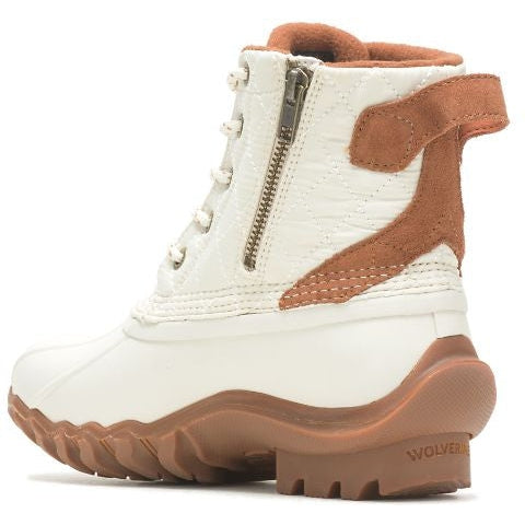 Wolverine Women's Torrent Quilted Rain And Snow Duck Boot - Ivory W880342 - Overlook Boots