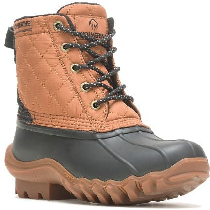 Wolverine Women's Torrent Quilted Rain And Snow Duck Boot Black W880380 - Overlook Boots