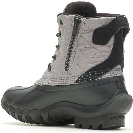 Wolverine Women's Torrent Quilted Rain And Snow Duck Boot - Grey - W880381 - Overlook Boots