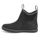 Xtratuf Men's Leather 6" Ankle Deck Waterproof Work Boot - Black - XAL-000 - Overlook Boots