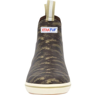 Xtratuf Men's Ankle 6" Waterproof Slip Resistant Deck Boot - Camo - XMAB9CH - Overlook Boots