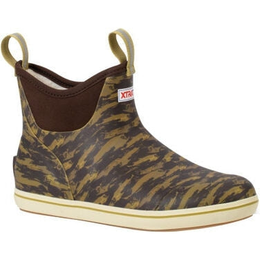 Xtratuf Men's Ankle 6" Waterproof Slip Resistant Deck Boot - Camo - XMAB9CH - Overlook Boots