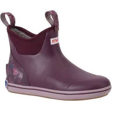 Xtratuf Women's Trolling Pack 6" Waterproof Ankle Deck Boot -Purple- XWAB5TP - Overlook Boots