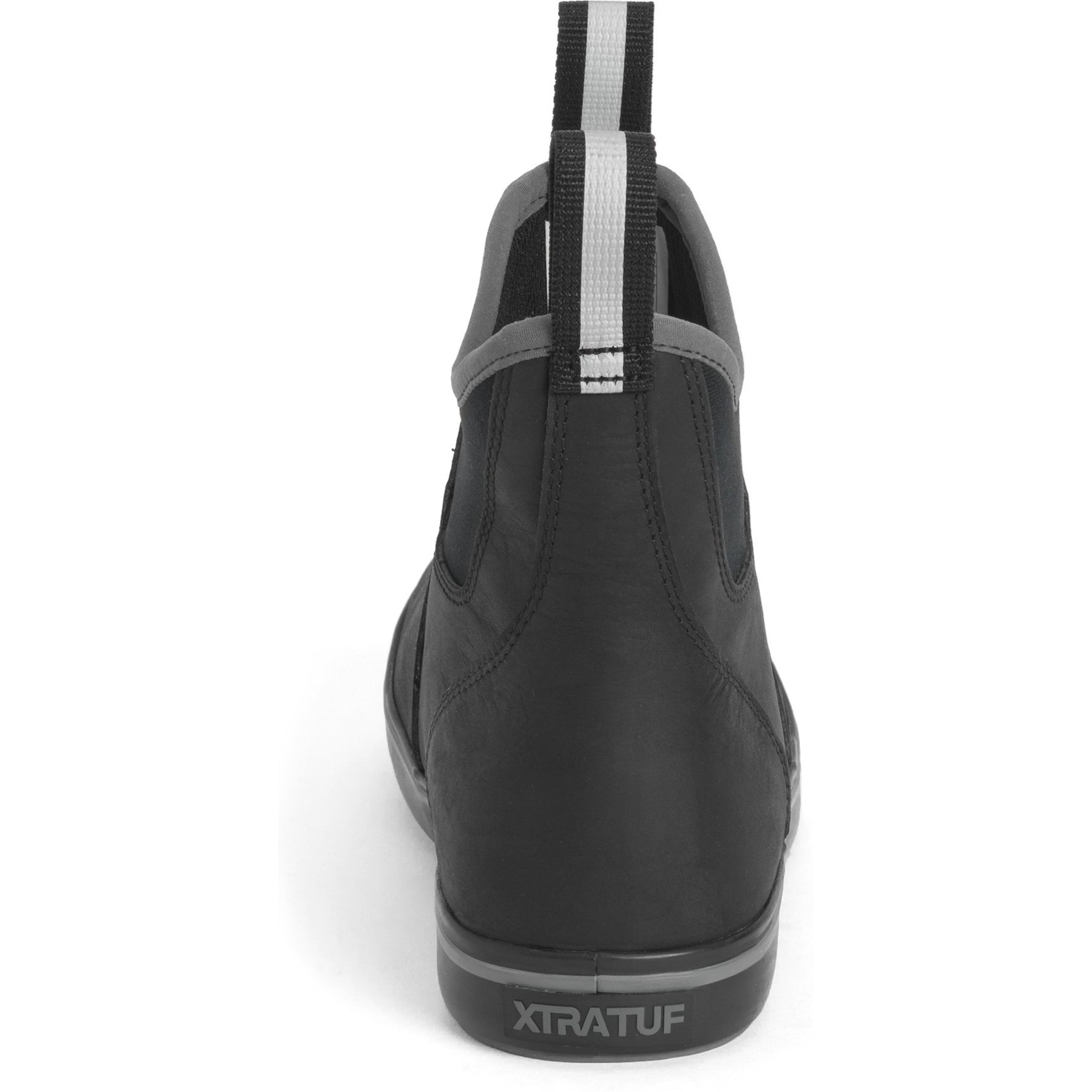 Xtratuf Women's Leather 6" Ankle Deck Waterproof Work Boot - Black - XWAL-000 - Overlook Boots