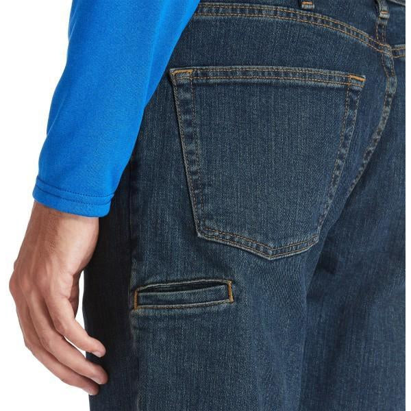 Timberland Pro Men's Grit-N-Grind Jeans Work Pant - Denim - TB0A1HYS288 - Overlook Boots
