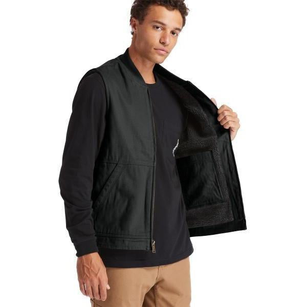 Timberland Pro Men's Gritman Lined Work Vest - Jet Black - TB0A1VBF015 - Overlook Boots