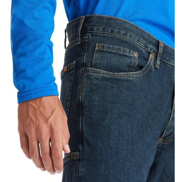 Timberland Pro Men's Grit-N-Grind Jeans Work Pant - Denim - TB0A1HYS288 - Overlook Boots