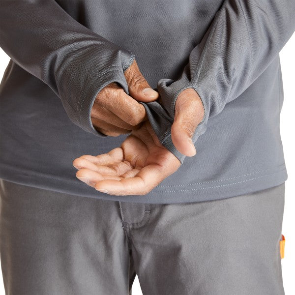 Timberland Pro Men's Wicking Good Work Hoodie - Pewter - TB0A1V74060 - Overlook Boots