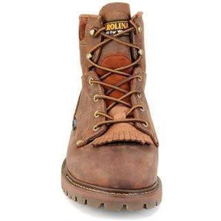 Carolina Men's 28 Series 6" Waterproof Grizzly Work Boot - Brown - CA7028 - Overlook Boots