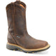 Carolina Men's ACompositeuator 11" WorkFlex Waterproof Comp Roper Work Boot - CA8535 8.0 / Medium / Brown - Overlook Boots