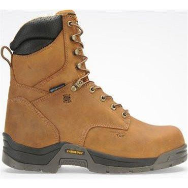 Carolina Men's Bruno Hi 8" Waterproof Composite Toe Work Boot - Brown - CA8520 - Overlook Boots