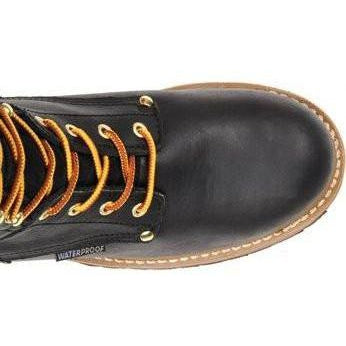 Carolina Men's Elm 8" Steel Toe Waterproof Insulated Logger Work Boot - Black - CA5823 - Overlook Boots