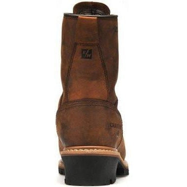Carolina Men's Elm 8" Waterproof Insulated Metguard Logger Work Boot - CA7821 - Overlook Boots