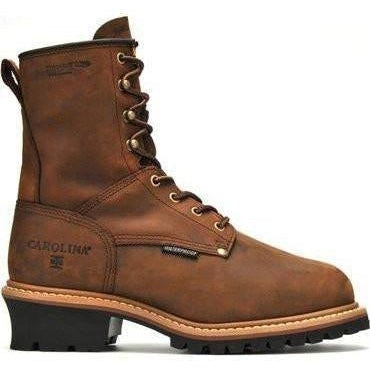 Carolina Men's Elm 8" Waterproof Insulated Metguard Logger Work Boot - CA7821 - Overlook Boots