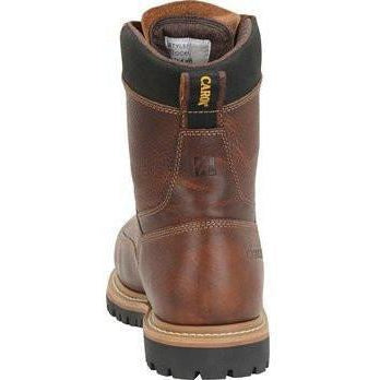 Carolina Men's Grind 8" Waterproof Composite Toe Work Boot - Brown - CA5529 - Overlook Boots