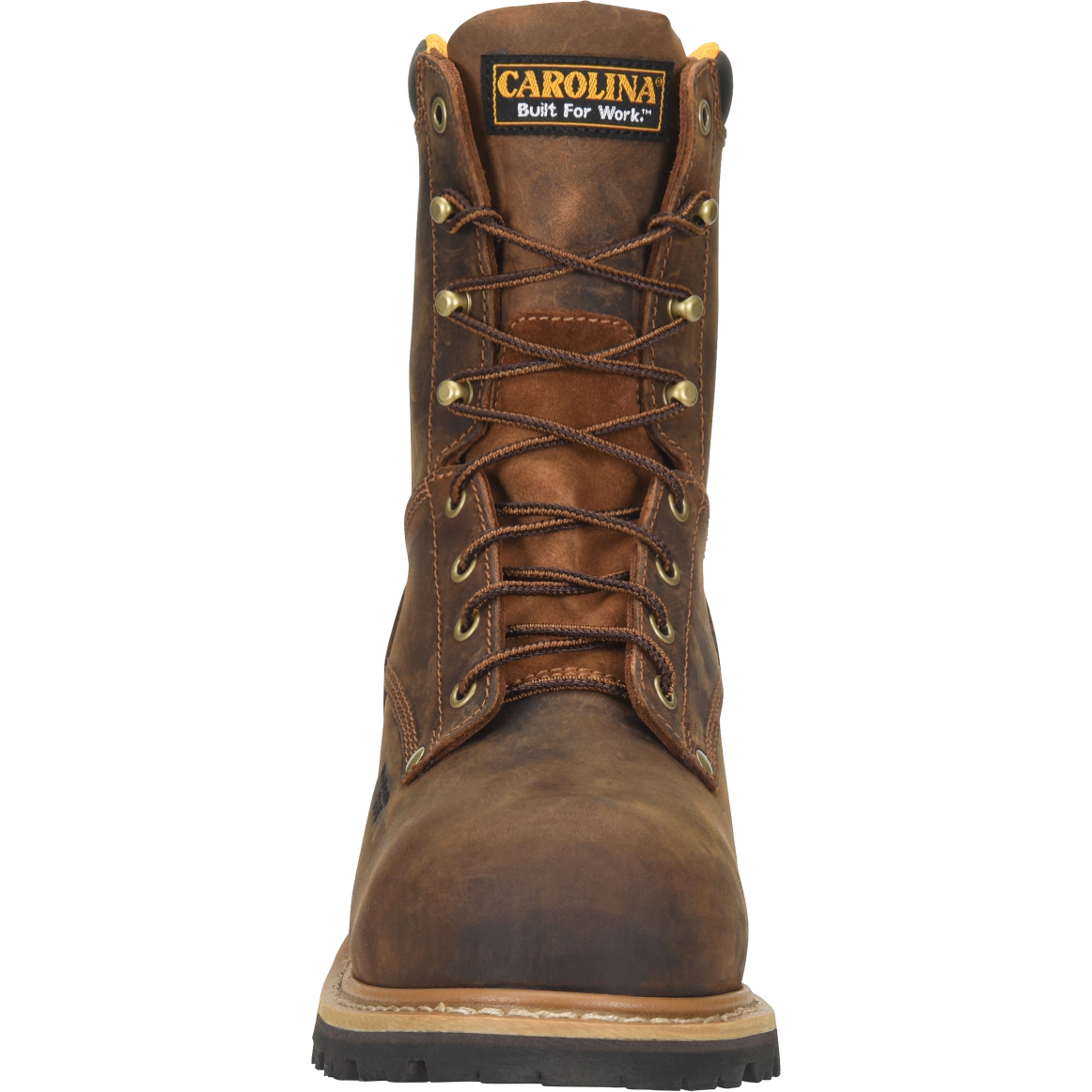 Carolina Men's Poplar 8" Logger Composite Toe Work Boot - Brown - CA9853 - Overlook Boots