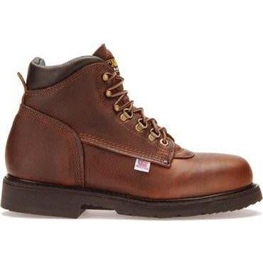 Carolina Men's Sarge Lo USA Made 6" Work Boot - Amber Gold - 309 - Overlook Boots