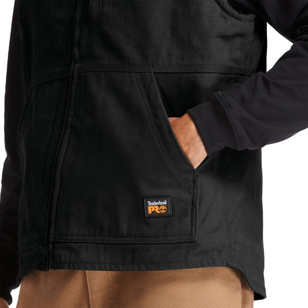 Timberland Pro Men's Gritman Lined Work Vest - Jet Black - TB0A1VBF015 - Overlook Boots