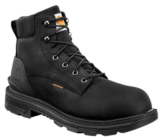 Carhartt Men's Ironwood 6" Soft Toe Work Boot - Black - FT6001-M 8 / Medium / Black - Overlook Boots