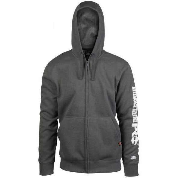 Timberland Pro Men's HHS Full-Zip Work Hoodie - Charcoal - TB0A235XAB0 2x Extra Large / Charcoal - Overlook Boots